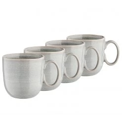 Butlers Tasses MANOR (lot de 4) - Céramique - Gris