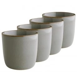 Vaisselle Soldes 41 Butlers Tasses à espresso NATIVE (lot de 4) - Gris