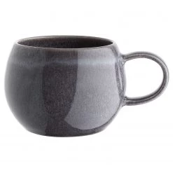 Butlers Tasses COTTAGE V (lot de 4) - Céramique - Noir - Capacité : 0.35 L -Vaisselle Soldes 1000331519 220215 030 DETAILS P000000001000331519