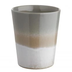 Butlers Tasse CLAYTON III - Céramique - Gris / Marron / Gris clair