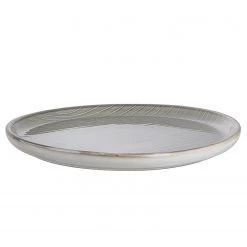 Butlers Assiette HENLEY - Faïence - Gris - Diamètre : 22 cm -Vaisselle Soldes 1000332743 220309 080 DETAILS P000000001000332743