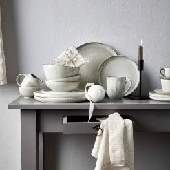 Butlers Mugs HENLEY (lot de 4) - Faïence - Gris -Vaisselle Soldes 1000332748 220215 023 MOOD DETAILS P000000001000332748 mood