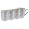 Butlers Mugs HENLEY (lot de 4) - Faïence - Gris