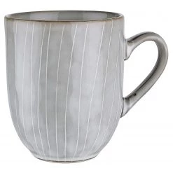 Butlers Mugs HENLEY (lot de 4) - Faïence - Gris -Vaisselle Soldes 1000332748 220310 050 DETAILS P000000001000332748