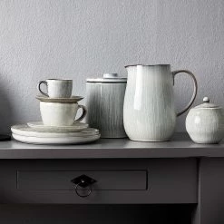 Butlers Tasse expresso HENLEY - Faïence - Gris -Vaisselle Soldes 1000332750 220215 020 MOOD DETAILS P000000001000332750 mood