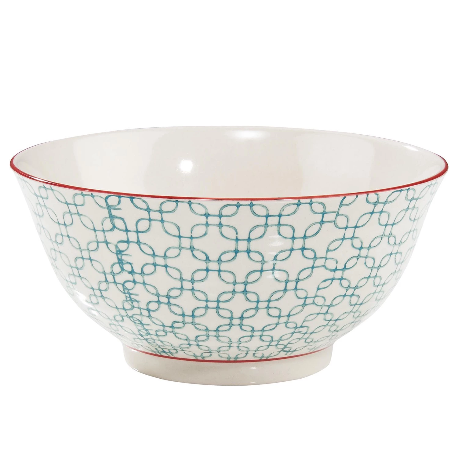 Butlers Bol RETRO IV - Porcelaine - Blanc / Bleu pétrole 3 Butlers Bol RETRO IV - Porcelaine - Blanc / Bleu pétrole