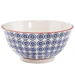 Butlers Bol RETRO III - Porcelaine - Blanc / Bleu