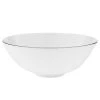 Butlers Coupelle SILVER LINING - Porcelaine fine de Chine avec bords argentés - Blanc