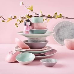 Butlers Bol HANAMI III - Grès - Rose -Vaisselle Soldes 1000332781 220217 090 DETAILS P000000001000332781