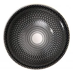 Butlers Bol ORNAMENTS V - Porcelaine - Noir / Blanc -Vaisselle Soldes 1000332792 220217 040 DETAILS P000000001000332792