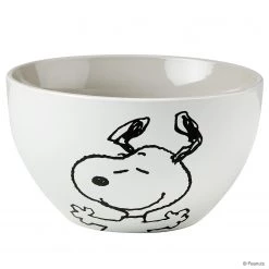 Butlers Bol Snoopy PEANUTS - Grès - Blanc / Noir / Gris