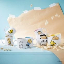 Butlers Bol Woodstock PEANUTS - Grès - Blanc / Jaune / Gris -Vaisselle Soldes 1000332797 220217 021 MOOD DETAILS P000000001000332797 mood