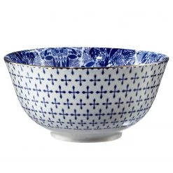 Vaisselle Soldes 5 Butlers Bol ORNAMENTS VI - Porcelaine - Blanc / Bleu foncé