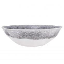 Butlers Assiettes creuses ATLANTIS (lot de 4) - Blanc / Gris -Vaisselle Soldes 1000332823 220217 030 DETAILS P000000001000332823