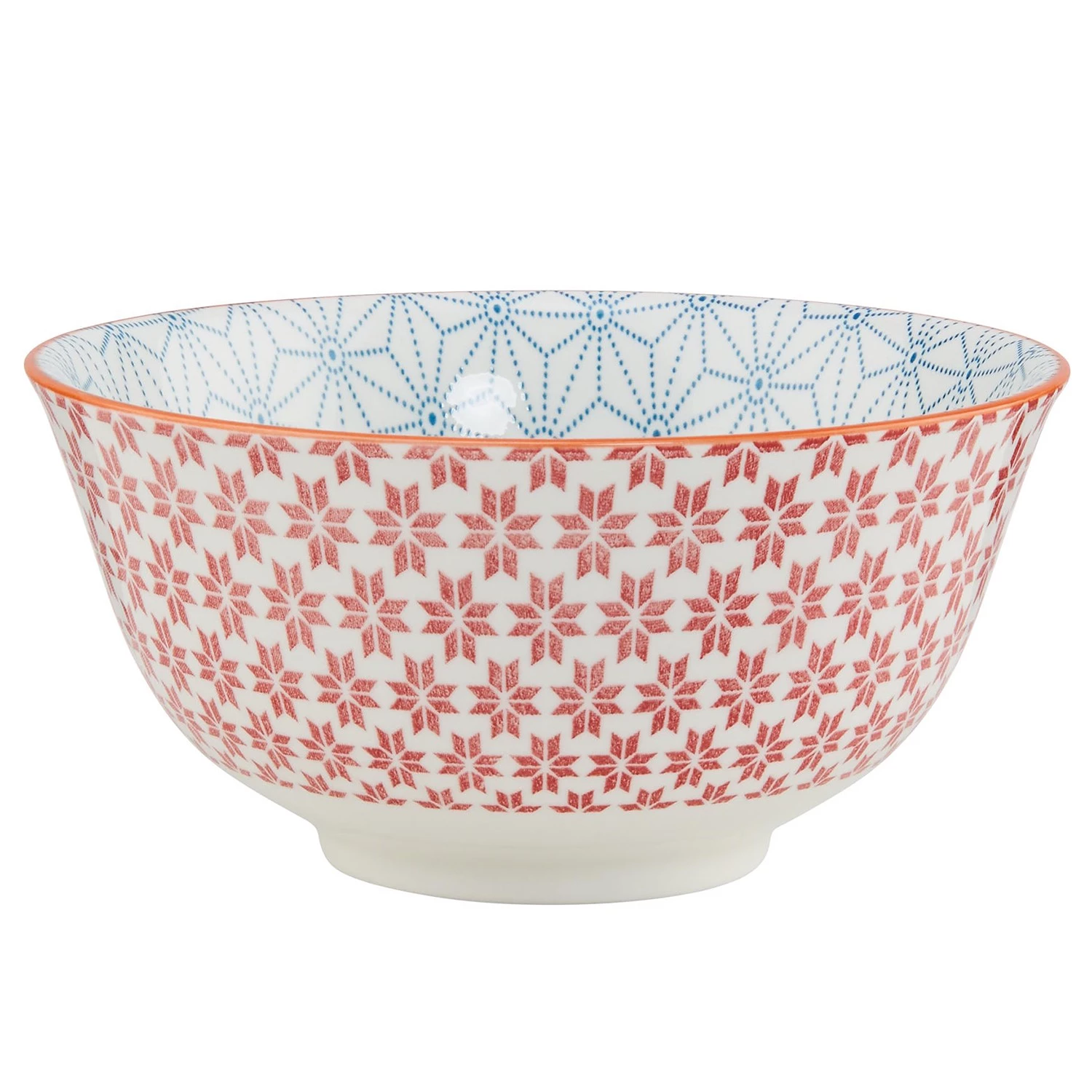 Butlers Bols ORNAMENTS II (lot de 6) - Porcelaine - Blanc / Orange 6 Butlers Bols ORNAMENTS II (lot de 6) - Porcelaine - Blanc / Orange – Image 4