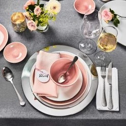 Butlers Coupelles HANAMI III (lot de 6) - Grès - Rose - Diamètre : 11 cm -Vaisselle Soldes 1000332855 220217 060 DETAILS P000000001000332855