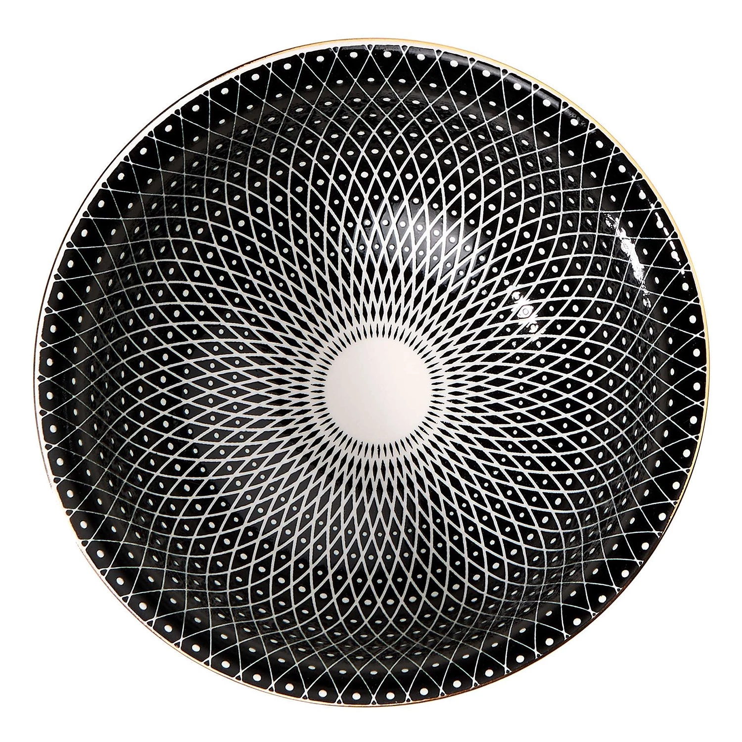 Butlers Bols ORNAMENTS IV (lot de 6) - Porcelaine - Noir / Blanc 7 Butlers Bols ORNAMENTS IV (lot de 6) - Porcelaine - Noir / Blanc – Image 5