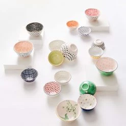 Butlers Bols ORNAMENTS I (lot de 6) - Porcelaine - Blanc / Bleu -Vaisselle Soldes 1000332874 220217 022 MOOD DETAILS P000000001000332874 mood