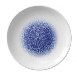Fine Dine Earth Colours Assiettes plates Serenity (lot de 6) - Porcelaine - Blanc / Bleu -Vaisselle Soldes 1000332908 220214 030 DETAILS P000000001000332908