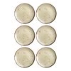 Fine Dine Earth Colours Assiettes plates Olive I (lot de 6) - Porcelaine - Olive - Diamètre : 19 cm -Vaisselle Soldes 1000332916 220214 010 IMAGE P000000001000332916