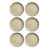 Fine Dine Earth Colours Assiettes plates Olive II (lot de 6) - Porcelaine - Olive - Diamètre : 27 cm -Vaisselle Soldes 1000332922 220214 010 IMAGE P000000001000332922