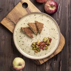 Fine Dine Earth Colours Assiettes plates Olive II (lot de 6) - Porcelaine - Olive - Diamètre : 27 cm -Vaisselle Soldes 1000332922 220214 021 MOOD DETAILS P000000001000332922 mood
