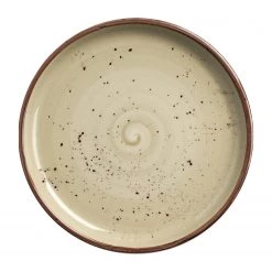 Fine Dine Earth Colours Assiettes plates Olive II (lot de 6) - Porcelaine - Olive - Diamètre : 27 cm -Vaisselle Soldes 1000332922 220214 030 DETAILS P000000001000332922