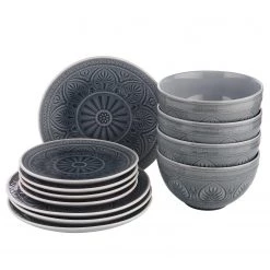 Butlers Service SUMATRA (12 él.) - Gris