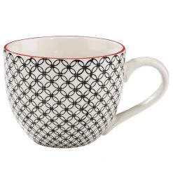 Butlers Set petit-déjeuner RETRO II (18 él.) - Porcelaine - Blanc / Noir / Rouge 16 Butlers Set petit-déjeuner RETRO II (18 él.) - Porcelaine - Blanc / Noir / Rouge -Vaisselle Soldes 1000335640 220215 030 DETAILS P000000001000335640