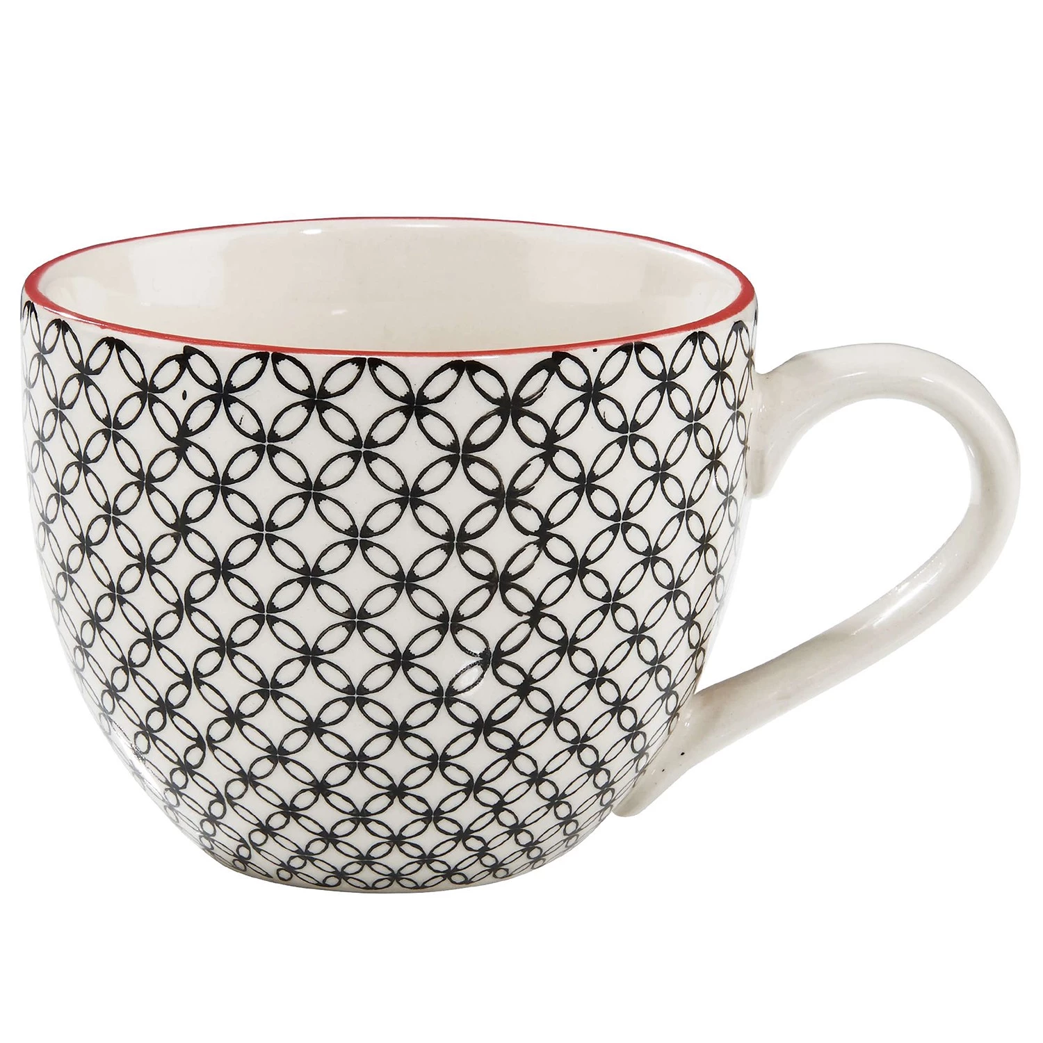 Butlers Set petit-déjeuner RETRO II (18 él.) - Porcelaine - Blanc / Noir / Rouge 8 Butlers Set petit-déjeuner RETRO II (18 él.) - Porcelaine - Blanc / Noir / Rouge – Image 6