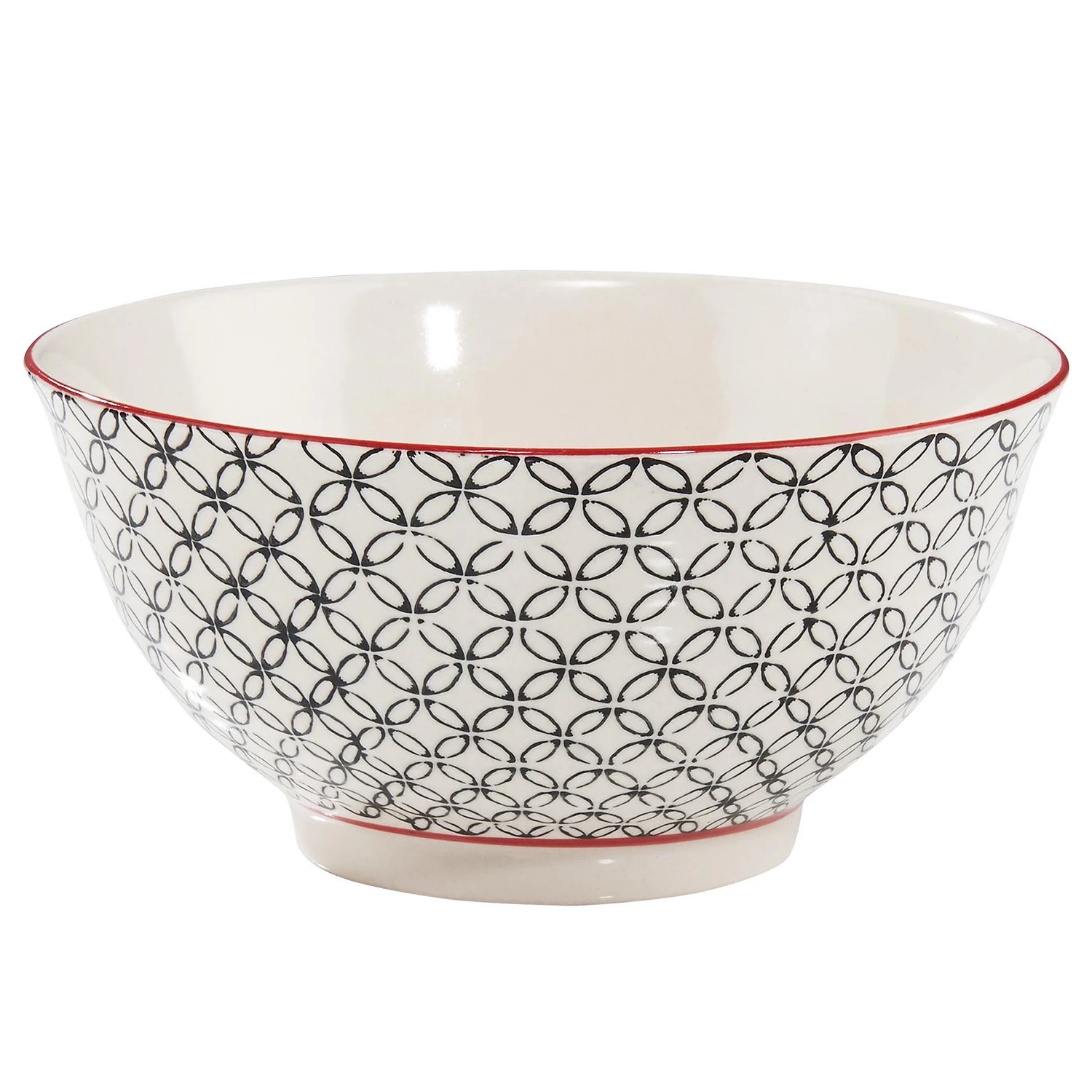 Butlers Service RETRO II (18 él.) - Porcelaine - Blanc / Noir / Rouge 7 Butlers Service RETRO II (18 él.) - Porcelaine - Blanc / Noir / Rouge – Image 5