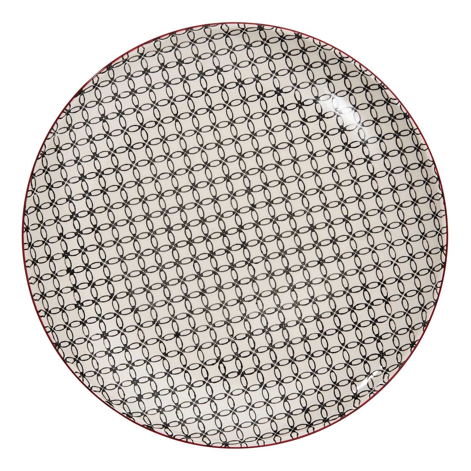 Butlers Service RETRO II (18 él.) - Porcelaine - Blanc / Noir / Rouge 10 Butlers Service RETRO II (18 él.) - Porcelaine - Blanc / Noir / Rouge – Image 8