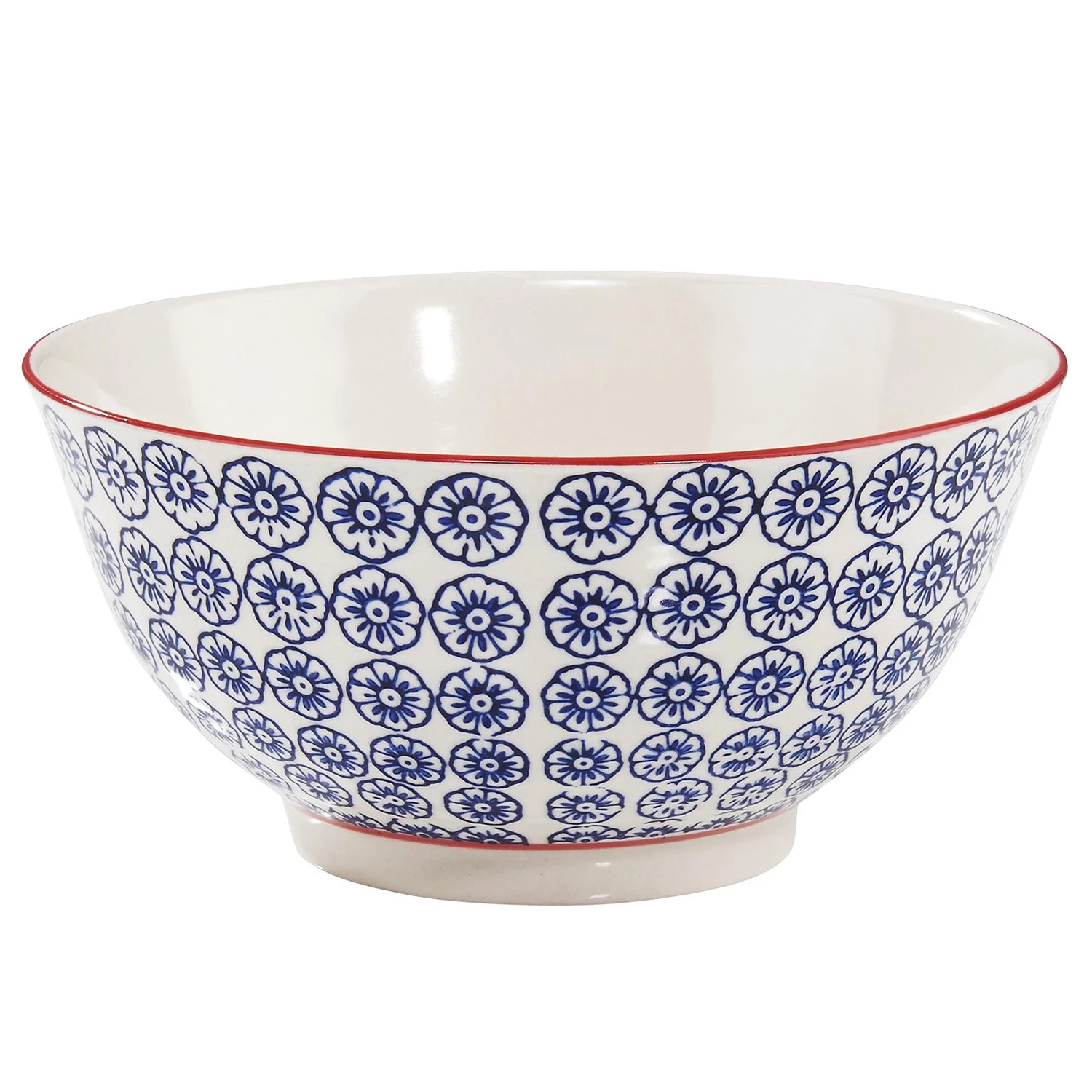 Butlers Service RETRO I (18 él.) - Porcelaine - Blanc / Bleu / Rouge 7 Butlers Service RETRO I (18 él.) - Porcelaine - Blanc / Bleu / Rouge – Image 5