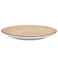 Butlers Service RETRO III (18 él.) - Porcelaine - Blanc / Orange -Vaisselle Soldes 1000335647 220215 045 DETAILS P000000001000335647