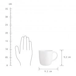 Butlers Service NATIVE (16 él.) - Blanc 44 Butlers Service NATIVE (16 él.) - Blanc -Vaisselle Soldes 1000335652 220215 500 SKETCH DETAILS P000000001000335652 sketch