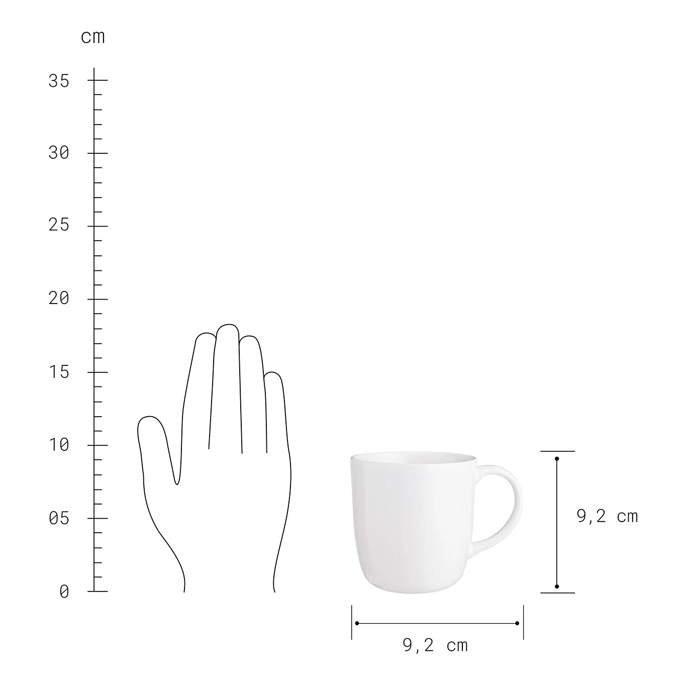 Butlers Service NATIVE (16 él.) - Blanc 22 Butlers Service NATIVE (16 él.) - Blanc – Image 20