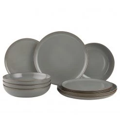 Vaisselle Soldes 31 Butlers Service NATIVE (12 él.) - Gris