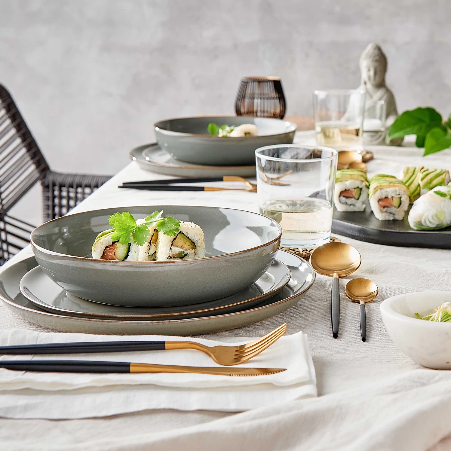 Butlers Service NATIVE (12 él.) - Gris 5 Butlers Service NATIVE (12 él.) - Gris – Image 3