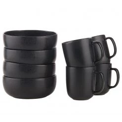 Butlers Set petit-déjeuner CASA NOVA (12 él.) - Noir