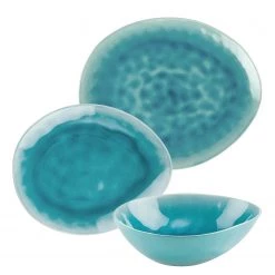 Butlers Service DE LA ROYA II (12 él.) - Céramique - Bleu pétrole -Vaisselle Soldes 1000335666 220215 030 DETAILS P000000001000335666