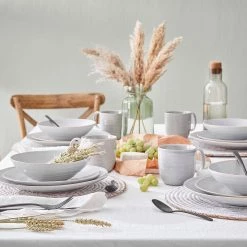 Butlers Service MANOR (16 él.) - Céramique - Gris clair 18 Butlers Service MANOR (16 él.) - Céramique - Gris clair -Vaisselle Soldes 1000335670 220215 021 MOOD DETAILS P000000001000335670 mood