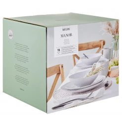 Butlers Service MANOR (16 él.) - Céramique - Gris clair 29 Butlers Service MANOR (16 él.) - Céramique - Gris clair -Vaisselle Soldes 1000335670 220215 090 DETAILS P000000001000335670