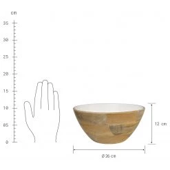 Butlers Coupe décorative PASTEL LOVE - Manguier / Papier - Blanc -Vaisselle Soldes 1000339605 220307 040 DETAILS P000000001000339605