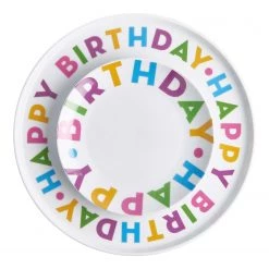 Butlers Planche HAPPY BIRTHDAY - Porcelaine - Multicolore -Vaisselle Soldes 1000344061 220406 040 DETAILS P000000001000344061