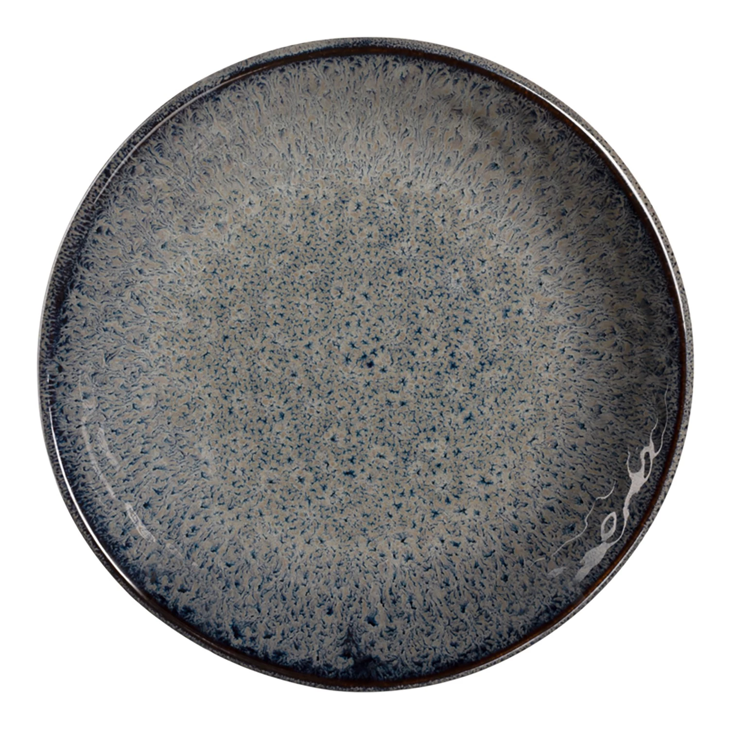 Leonardo Assiettes Matera (lot de 4) - Céramique - Anthracite / Bleu 7 Leonardo Assiettes Matera (lot de 4) - Céramique - Anthracite / Bleu – Image 5