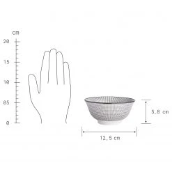 Butlers Coupe DIM SUM II - Noir -Vaisselle Soldes 1000365196 220803 500 SKETCH DETAILS P000000001000365196 sketch