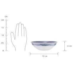 Butlers Service ATLANTIS (16 éléments) - Faïence - Bleu -Vaisselle Soldes 1000365197 220803 501 SKETCH DETAILS P000000001000365197 sketch