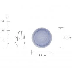 Butlers Service ATLANTIS (16 éléments) - Faïence - Bleu -Vaisselle Soldes 1000365197 220803 502 SKETCH DETAILS P000000001000365197 sketch