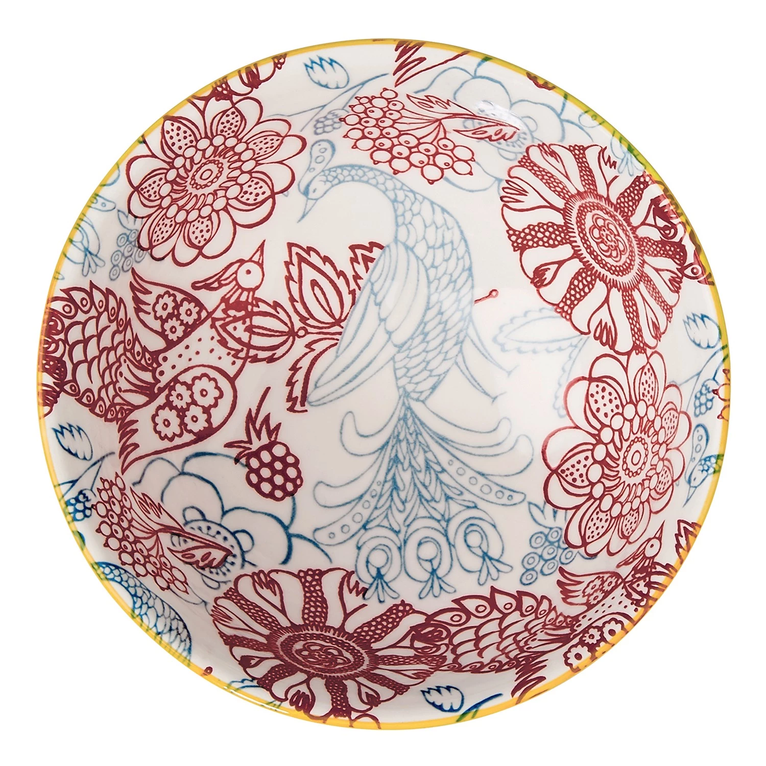 Butlers Coupelle ORNAMENTS IV - Porcelaine - Jaune / Rouge 5 Butlers Coupelle ORNAMENTS IV - Porcelaine - Jaune / Rouge – Image 3