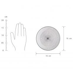 Butlers Assiette DIM SUM - Noir -Vaisselle Soldes 1000365236 220803 500 SKETCH DETAILS P000000001000365236 sketch